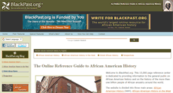Desktop Screenshot of blackpast.org