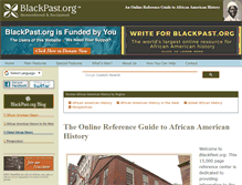 Tablet Screenshot of blackpast.org